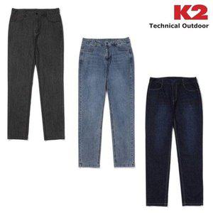 갤러리아 K2 (버프) 남성용 냉감 소재 코드텐(CODE10) 아이스 데님 팬츠 KMM23365