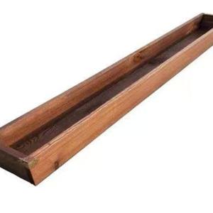 플랜트박스 우드 화분 옥상 박스 텃밭 대형 채소 직사각형 대형화분 직경83cm 흑호두색