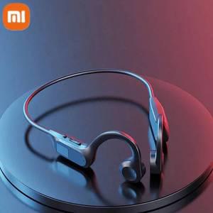 공기전도이어폰 Xiaomi 골전도 스포츠 헤드폰 무선 이어폰 블루투스 호환 헤드셋 X7 이어 버드 실행 마이크