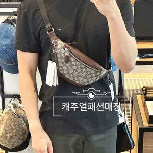 코치 시그니처 자카드 워렌 미니 벨트백 CT871