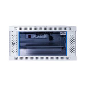 마하링크 ML-H300 6U H300 D450 W600 슬림너트 강화유리 허브랙 통신랙