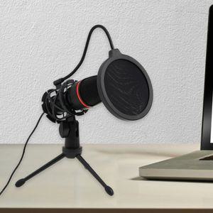 홈레코딩 PC 스탠드 마이크 방송용 유튜브장비 튜버 개인 유선