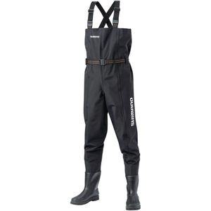 낚시 웨이더 쏘가리 해루질 바지 SHIMANO 시마노 하이퍼 체스트 HC 핀 F 블랙 FF-055T