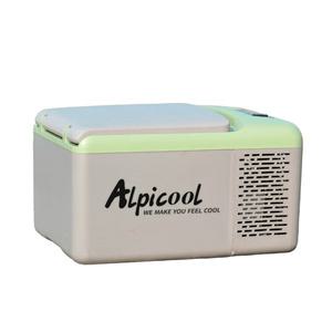 ALPICOOL 알피쿨 C9P 9L 캠핑 미니 냉장고 차량용 가정용 스마트 디스플레이 탑재