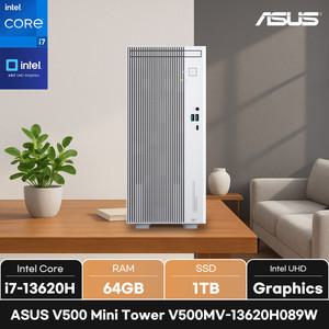 ASUS V500 Mini Tower V500MV-13620H089W/RAM 64GB/SSD 1TB/ +장패드_마우스증정