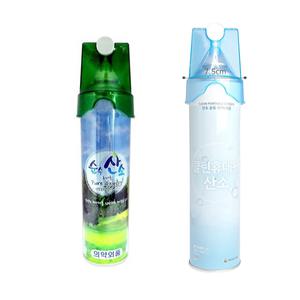 클린 휴대용 산소캔 (신형) 대용량 816ml 산소캔 1개 /순수산소 대용량 816ml