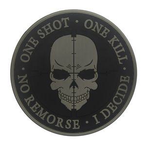 찍찍이 밀리터리 패치 와펜 one shot kill패션와팬 의류와 군용 군복 부착용와 찍찍이와 가방와 아미와 용