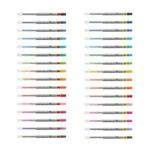 [e모든문구]유니볼 스타일핏트 리필심 0.28mm 0.38mm 16가지색상/스타일피트