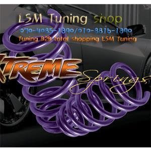 lsm튜닝 익스트림 뉴SM5/SM7용 리프트 업스프링 (UP) 스프링 (교체형)/후륜 뒤처짐 차량에 추천