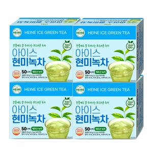 하이네 아이스 현미녹차 200T(50Tx4)/찬물녹차/티백