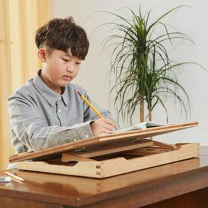 명품 각도조절 독서대 600 애쉬 원목 필기 큰독서대