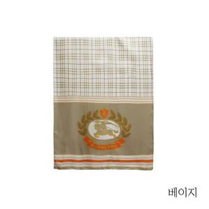 [버버리] 로고 체크 실크 스카프