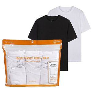 [갤러리아] [올젠]공용 면 베이직 반팔티ZOD2TR1102 (3PACK)
