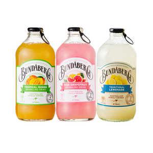 분다버그 3종(망고+핑크자몽+레몬에이드) 375ml x 12ea