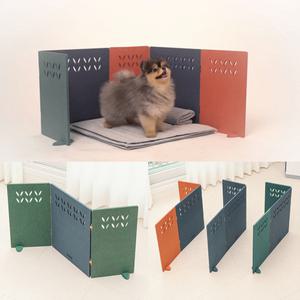 강아지파티션 핀사 3단 고양이 반려동물 애완견 화장실 배변 가림막 가리개 미니 파티션