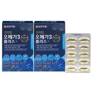 노르웨이산정제어유일양오메가3 30캡슐x2박스(달맞이꽃종자유 솔잎증류농축액)