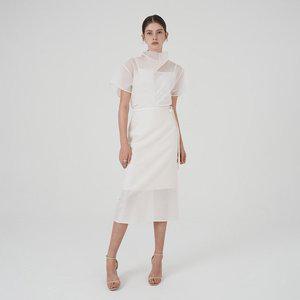[온앤온](강남점) 쉬어 미디 스커트 NEW4MS412