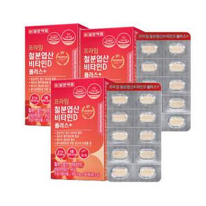 임신중기 출산후 임산부 프라임철분 엽산철분제 고함량철분 산모영양제 X3개