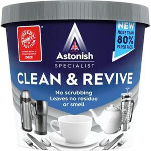 Astonish Spet Clean  Revive 찻주전자 커피 머그잔 및 스테인리스 스틸용 포밍 파우더 350g