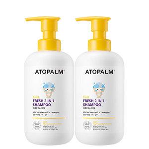 아토팜 키즈 프레쉬 2in1 샴푸 460ml x 2개