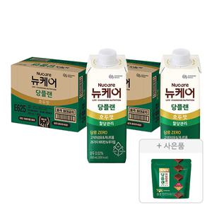 뉴케어 당플랜 호두맛, 200ml, 60개 + 증정(당플랜 저당양갱, 40g, 8입, 1개)