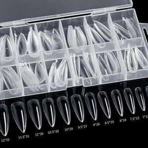 말캉팁 인조 네일 연장 코핀 젤 손톱 폴리 120pcs
