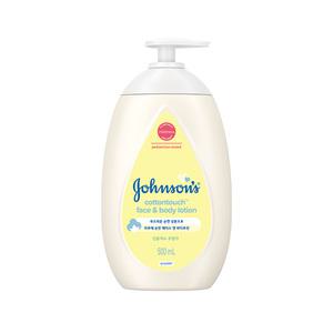 존슨즈베이비 코튼터치 페이스앤바디로션 500ml, 1개