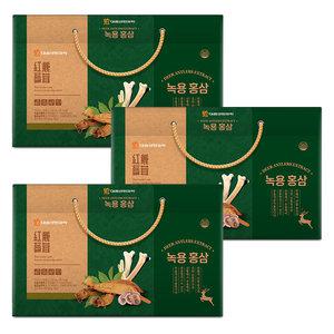 3세트 30포 홍삼농축액 70ml 녹용홍삼 6년근