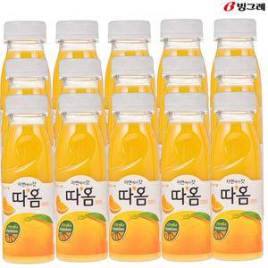 빙그레 따옴 오렌지주스 235ml (15입)