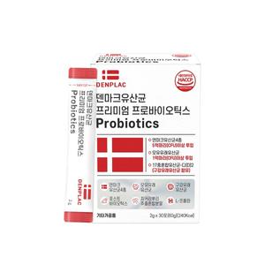 덴마크 유산균 프리미엄 프로바이오틱스 (2g x30포)