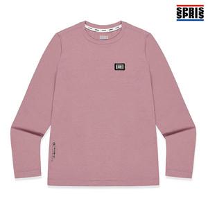 [스프리스] 스프리스 여성 와펜 긴팔 티셔츠 핑크