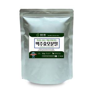 맥주효모분말 500g 이중 지퍼백 정든팜 맥주효모가루