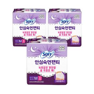 바디피트 안심숙면팬티, 중형, 5P, 3개