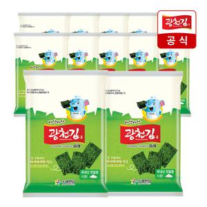[광천김] 바삭바삭 파래 전장김 20g 10봉 + 2봉더