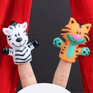 동물 손가락인형5P 역할극 손놀이 어린이집 유치원 연극 유아 손인형 어르신 봉사