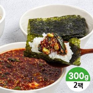 전라도 밥도둑푸드 맛집 국산 쪽파 만능 비빔 양념장 300g x 2개