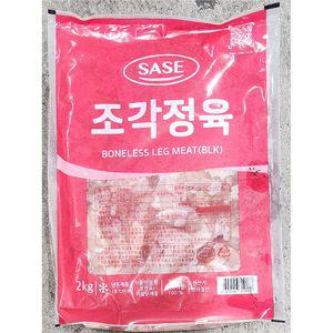 사세 조각 정육 닭다리살100프로 2Kg X6 다리살 순살