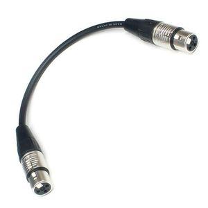 공연 음향 OOmt448 오디오케이블 20cm XLR 연결케이블 음성 연주용 기타 음향잭 일렉 전기 악기소품