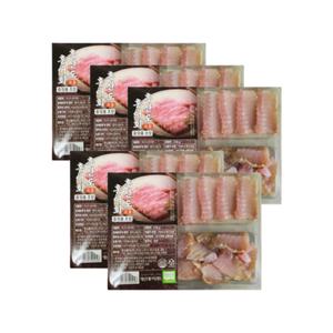 흑산도 숙성홍어 모듬회 모둠회 홍어회 100g 5팩 + 초장 20g 5팩