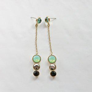 [수호쥬얼리] miss 포인트 롱 드롭귀걸이