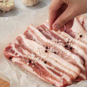 제주 몬트락 흑돼지 오겹살 300g x 2팩 (구이용/냉장육)