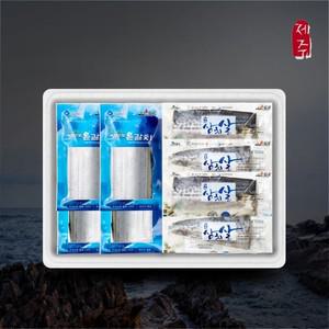 제주특선 모듬세트12호 갈치 대 2마리+삼치살 대 2팩