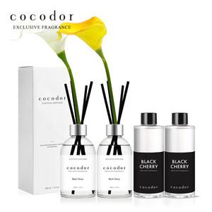 코코도르 화이트라벨 카라 디퓨저200ml X2+리필액200ml X2