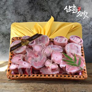 [롯데백화점]삼촌밥먹자 삼촌명가의 전라도 1등급 우리한우 사골+우족 선물세트 4kg내