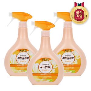 샤프란케어 스타일러 섬유탈취제 900mL 싱그러운향 x 3개