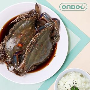 [프레she][온도씨]여수 간장 꽃게장 1kg 이상 (2마리)