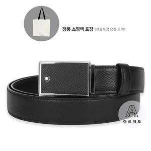 [몽블랑][브랜드쇼핑백제공] 프레임 사피아노 블랙 남자 벨트 114421