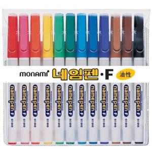 모나미 네임펜F 세트 12색