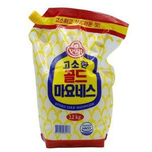 오뚜기 고소한 골드 마요네즈 리필 3.2kg x1개