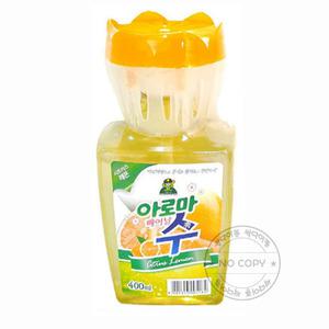아로마 빼어날 수 방향제 레몬향 400ml 실내용 화장실 사무실 신발장